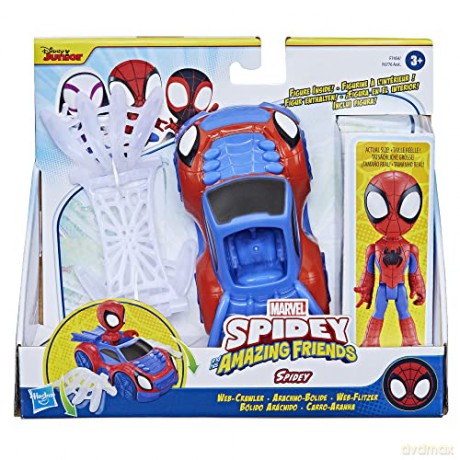 Hasbro Marvel Spidey and his Amazing Friends Spidey WebCrawler F7454