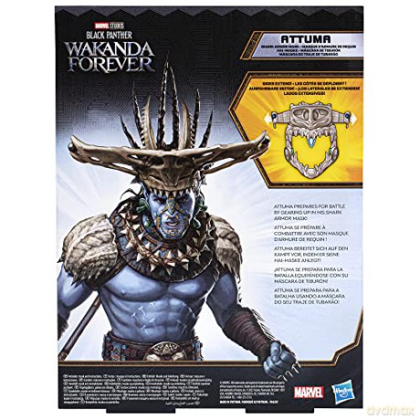 Hasbro Marvel Studios Black Panther Atuma Shark Armor Mask F4810