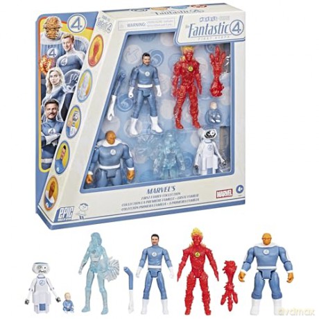 Hasbro Marvel Studios Epic World of Action The Fantastic 4 First Steps Marvels First Family Collection Figures G0982