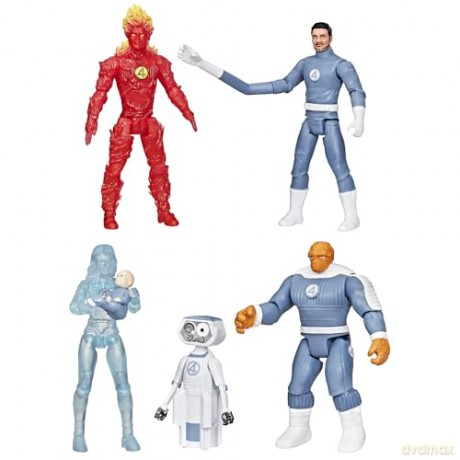 Hasbro Marvel Studios Epic World of Action The Fantastic 4 First Steps Marvels First Family Collection Figures G0982