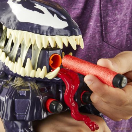 Hasbro Nerf Marvel SpiderMan Venomversus Marvels Venom Strike Blaster G0730