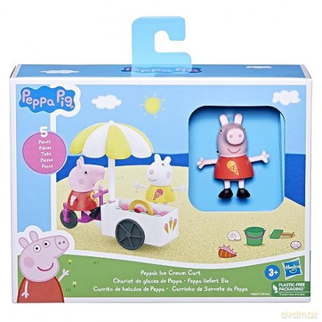 Hasbro Peppa Pig Peppas Adventures Peppas Ice Cream Cart F8086