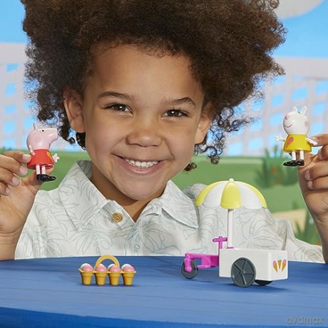 Hasbro Peppa Pig Peppas Adventures Peppas Ice Cream Cart F8086