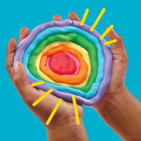 Hasbro PlayDoh Doh More Super Rainbow Favors 50 Pack G1761