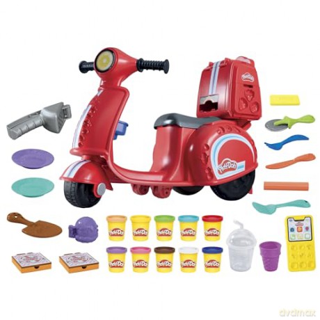 Hasbro PlayDoh Pizza Delivery Scooter Playset F8803