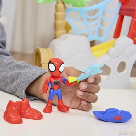 Hasbro Spidey And His Amazing Friends Water Webs Spidey Island Playset G0665