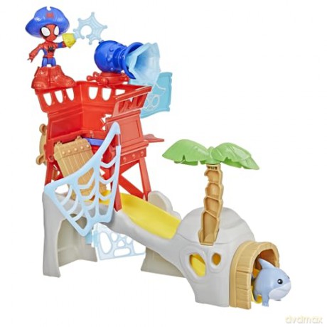 Hasbro Spidey And His Amazing Friends Water Webs Spidey Island Playset G0665