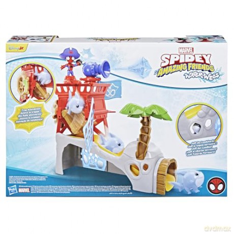 Hasbro Spidey And His Amazing Friends Water Webs Spidey Island Playset G0665