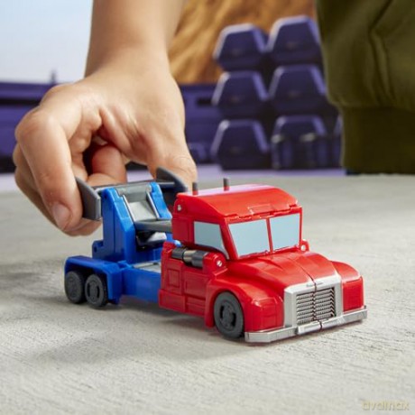 Hasbro Transformers Earthspark 1 Step Smash Changers Optimus Prime Action Figure G0994