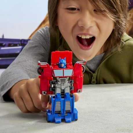 Hasbro Transformers Earthspark 1 Step Smash Changers Optimus Prime Action Figure G0994