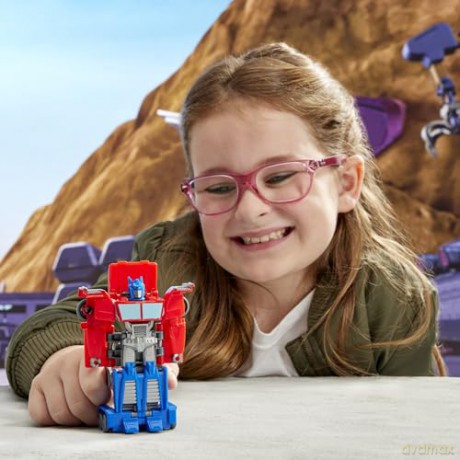 Hasbro Transformers Earthspark 1 Step Smash Changers Optimus Prime Action Figure G0994