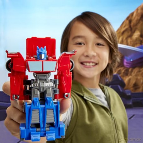 Hasbro Transformers Earthspark 1 Step Smash Changers Optimus Prime Action Figure G0994