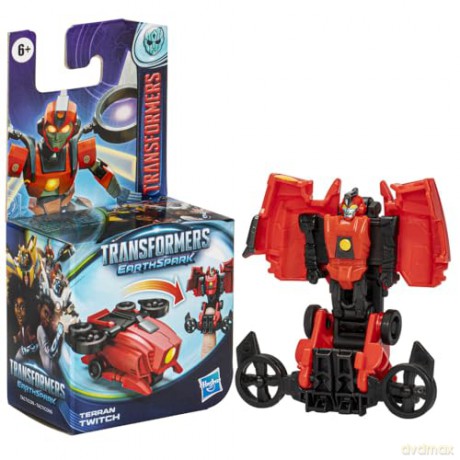 Hasbro Transformers Earthspark Tacticon Terran Twitch Action Figure F8659