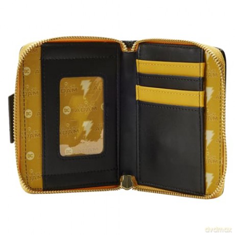 Loungefly DC Comics Black Adam Cosplay Zip Around Wallet DCCWA0042