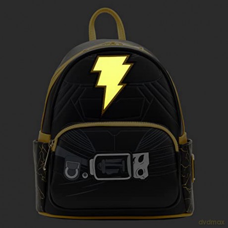 Loungefly DC Comics Black Adam Light Up Cosplay Mini Backpack DCCBK0079
