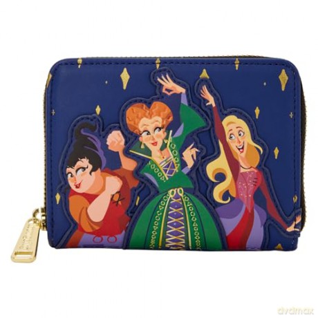 Loungefly Disney Hocus Pocus Sanderson Sisters Zip Around Wallet WDWA3424