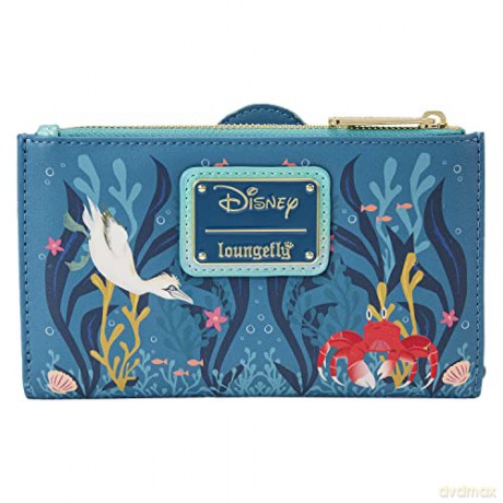 Loungefly Disney Little Mermaid Ariel Live Action Flap Wallet WDWA2571