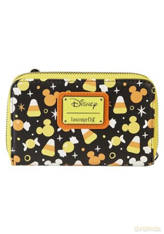 Loungefly Disney Mickey And Friends Candy Corn Zip Around Wallet WDWA2650