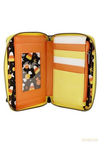 Loungefly Disney Mickey And Friends Candy Corn Zip Around Wallet WDWA2650