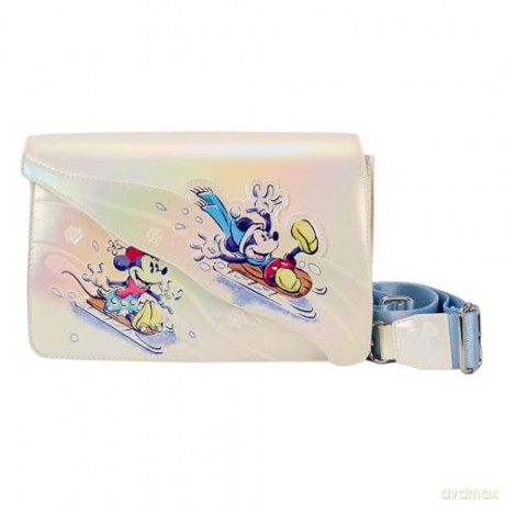 Loungefly Disney Mickey Friends Winter Wonderland Crossbody Bag WDTB3089