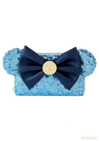 Loungefly Disney Minnie Mouse Hanukkah Menorah Zip Around Wallet WDWA2889