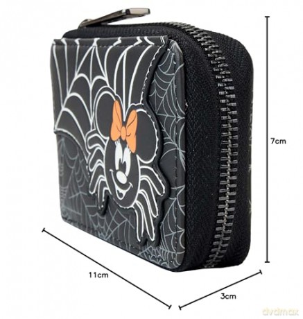 Loungefly Disney Minnie Mouse Spider Accordion Wallet WDWA2633