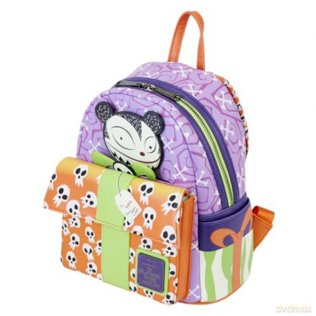 Loungefly Disney Nightmare Before Christmas Scary Teddy Present Mini Backpack WDBK3280