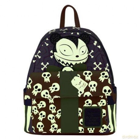 Loungefly Disney Nightmare Before Christmas Scary Teddy Present Mini Backpack WDBK3280