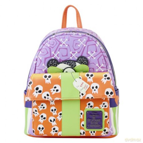 Loungefly Disney Nightmare Before Christmas Scary Teddy Present Mini Backpack WDBK3280