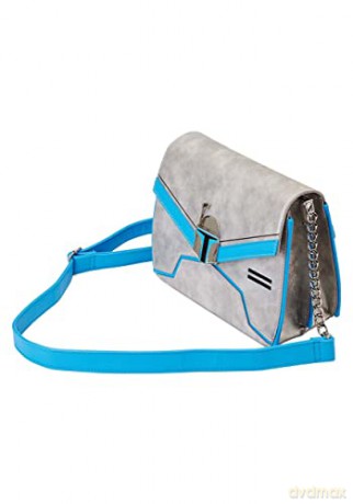 Loungefly Disney Star Wars Attack off the Clones Jango Fett Chain Strap Crossbody Bag STTB0234