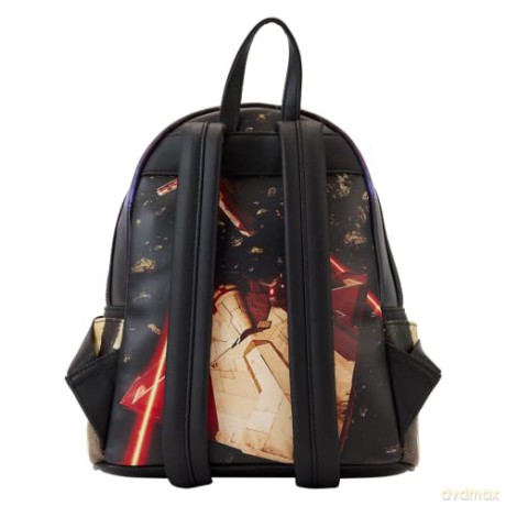 Loungefly Disney Star Wars Episode Two Attack of the Clones Scene Mini Backpack STBK0385