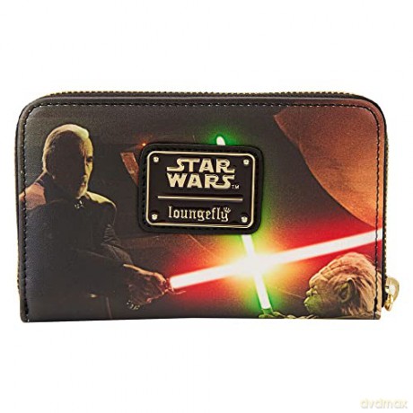 Loungefly Disney Star Wars Episode Two Attack of the Clones Scene Zip Around Wallet STWA0238