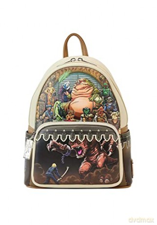 Loungefly Disney Star Wars Return of the Jedi 40Th Anniversary Jabbas Palace Mini Backpack Body Bag STBK0386