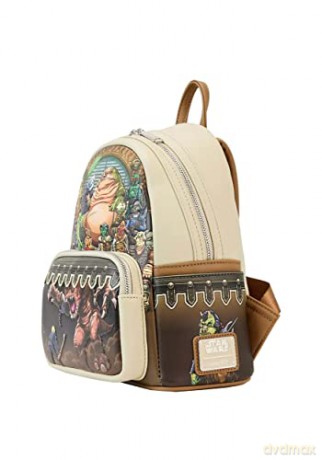 Loungefly Disney Star Wars Return of the Jedi 40Th Anniversary Jabbas Palace Mini Backpack Body Bag STBK0386