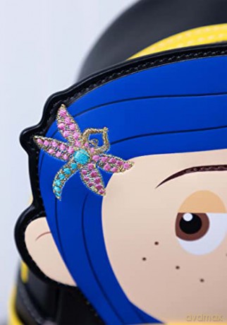 Loungefly Laika Coraline Rain Coat Cosplay Mini Backpack COBK0012