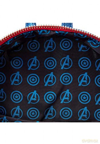 Loungefly Marvel Captain America Shine Cosplay Mini Backpack MVBK0276