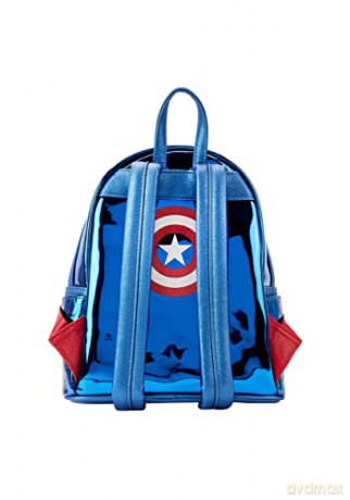 Loungefly Marvel Captain America Shine Cosplay Mini Backpack MVBK0276