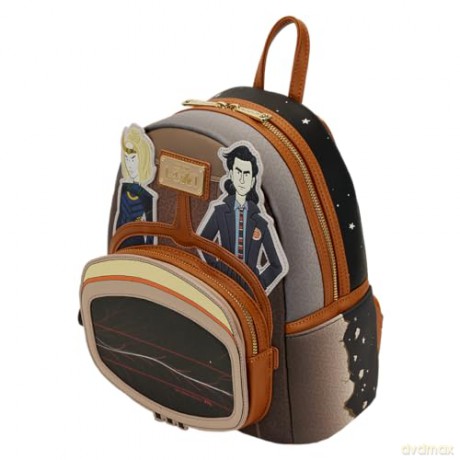 Loungefly Marvel Loki TVA Lenticular Multiverse Mini Backpack MVBK0321