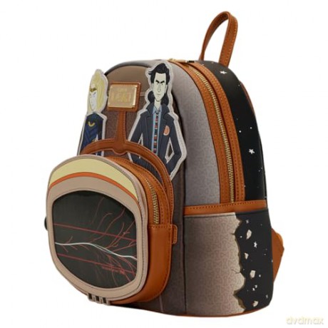 Loungefly Marvel Loki TVA Lenticular Multiverse Mini Backpack MVBK0321