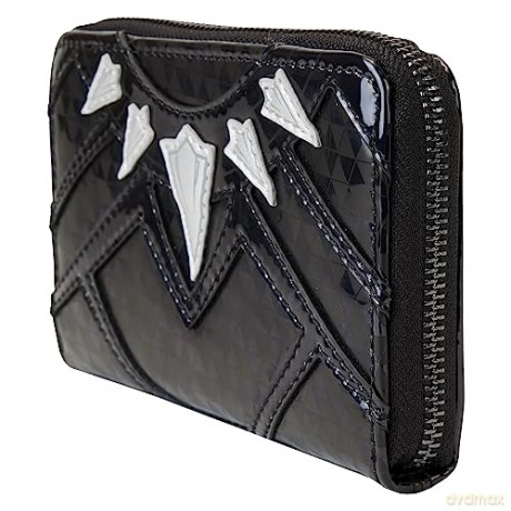Loungefly Marvel Shine Black Panther Cosplay Zip Around Wallet MVWA0207
