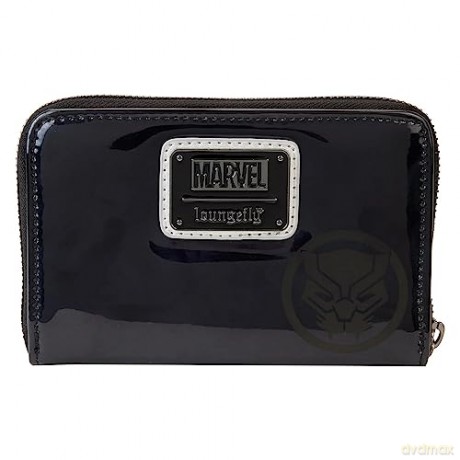 Loungefly Marvel Shine Black Panther Cosplay Zip Around Wallet MVWA0207