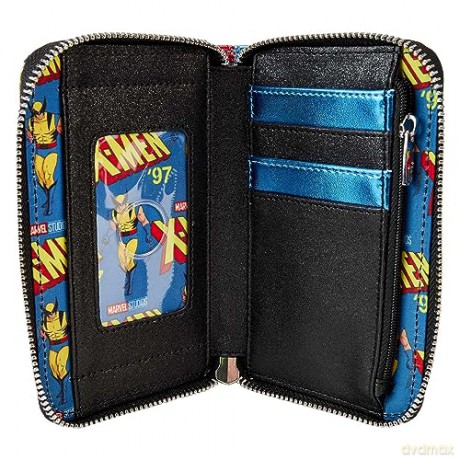 Loungefly Marvel Shine Wolverine Cosplay Zip Around Wallet MVWA0211