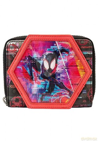 Loungefly Marvel SpiderMan Across The Spiderverse Lenticular Zip Around Wallet MVWA0187
