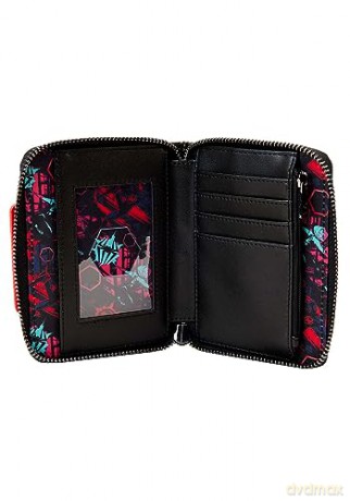 Loungefly Marvel SpiderMan Across The Spiderverse Lenticular Zip Around Wallet MVWA0187