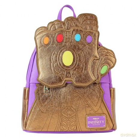 Loungefly Marvel Thanos Shine Gauntlet Mini Backpack MVBK0299