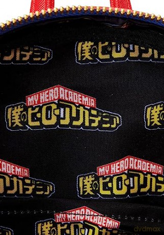 Loungefly My Hero Academia Group Debossed Logo Mini Backpack MHABK0023