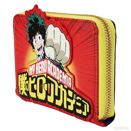 Loungefly My Hero Academia Izuku Punch Zip Around Wallet MHAWA0010
