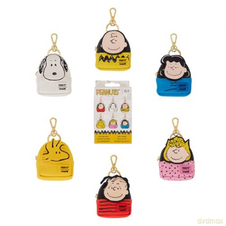 Loungefly Peanuts Mystery Mini Backpack Bag Charms Eaches PNBC0001EA