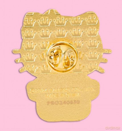 Loungefly Sanrio 50Th Anniversary Hello Kitty Gold Mystery Box Pin SANPN0268EA