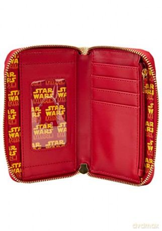 Loungefly Star Wars Scenes Series Phantom Menace Zip Around Wallet STWA0234